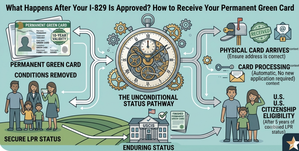 What Happens After Your I-829 Is Approved? How to Receive Your Permanent Green Card